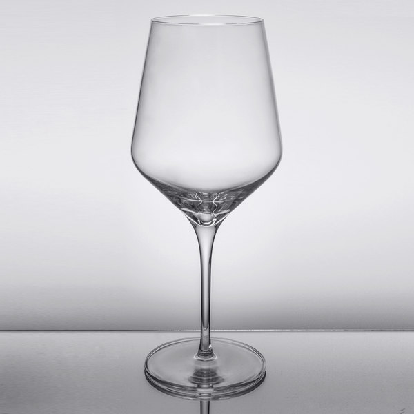 Prism wine glass
